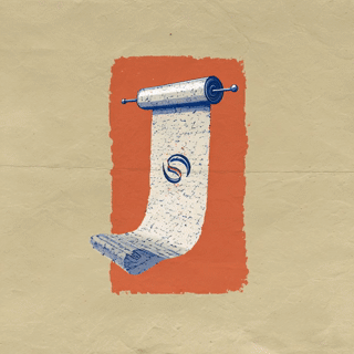 Ancient scroll unfurling